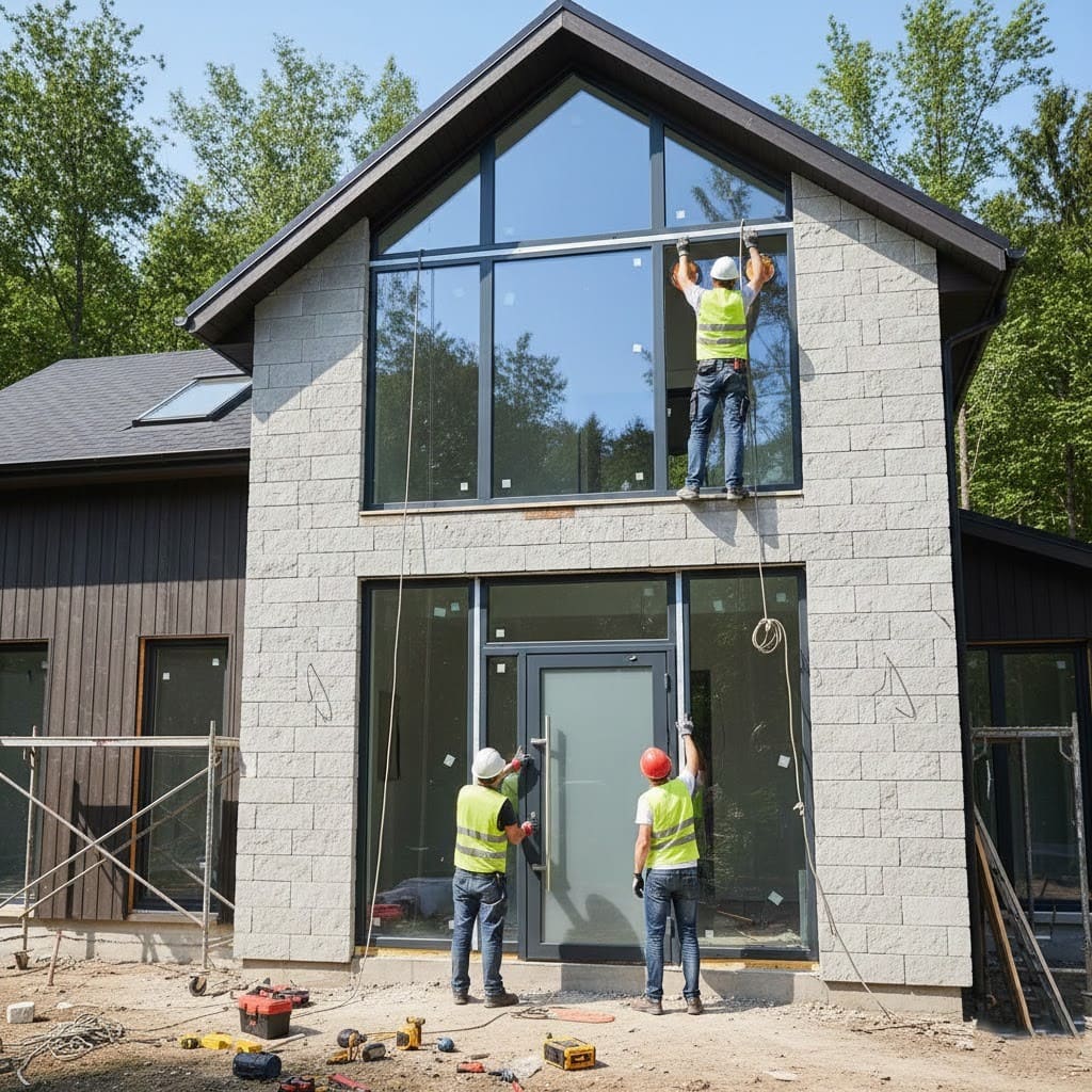 Встановлення металопластикових вікон та дверей Київ