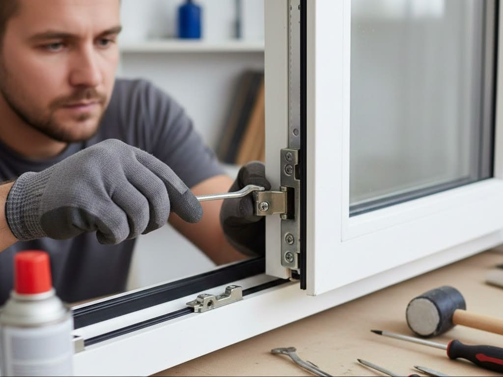 Ремонт та регулювання пластикових вікон Київ